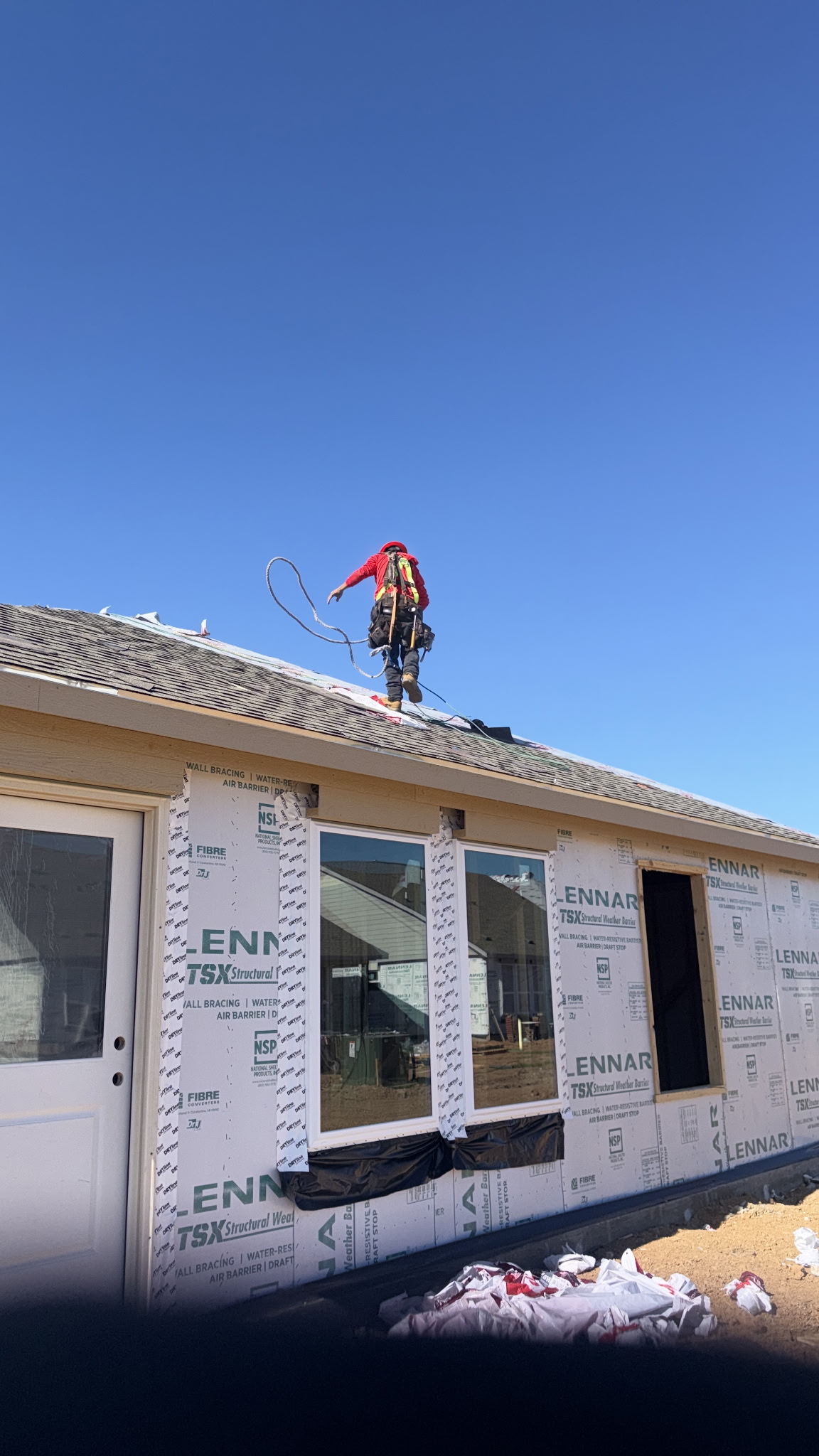 Roofing work by Texas Home Maintenance