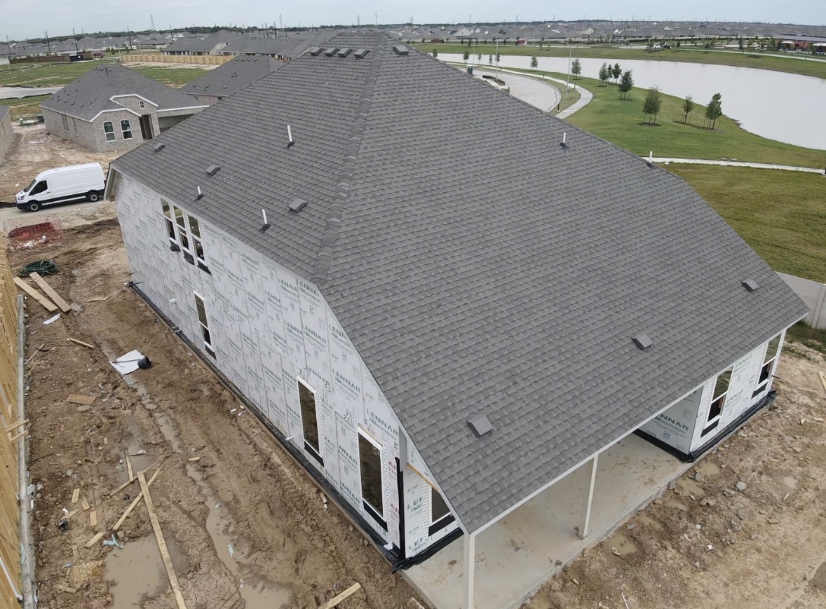 New Home Roof — Fort Bend County