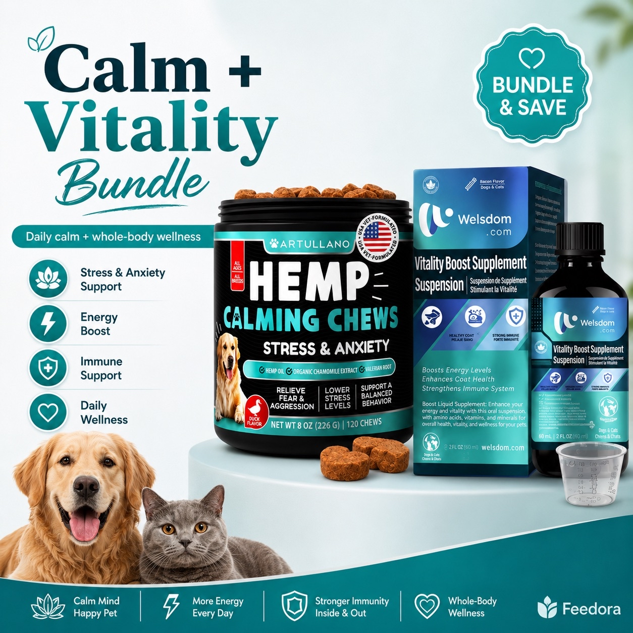 Calm + Vitality Bundle