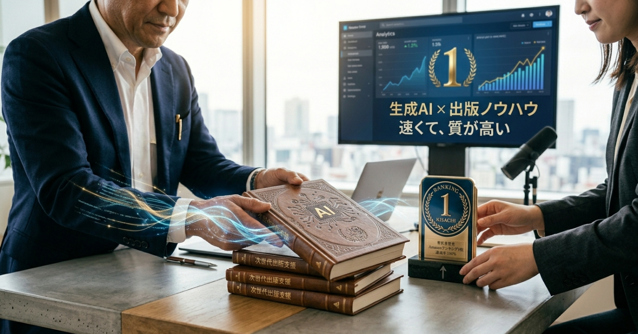 生成AI × 出版ノウハウ