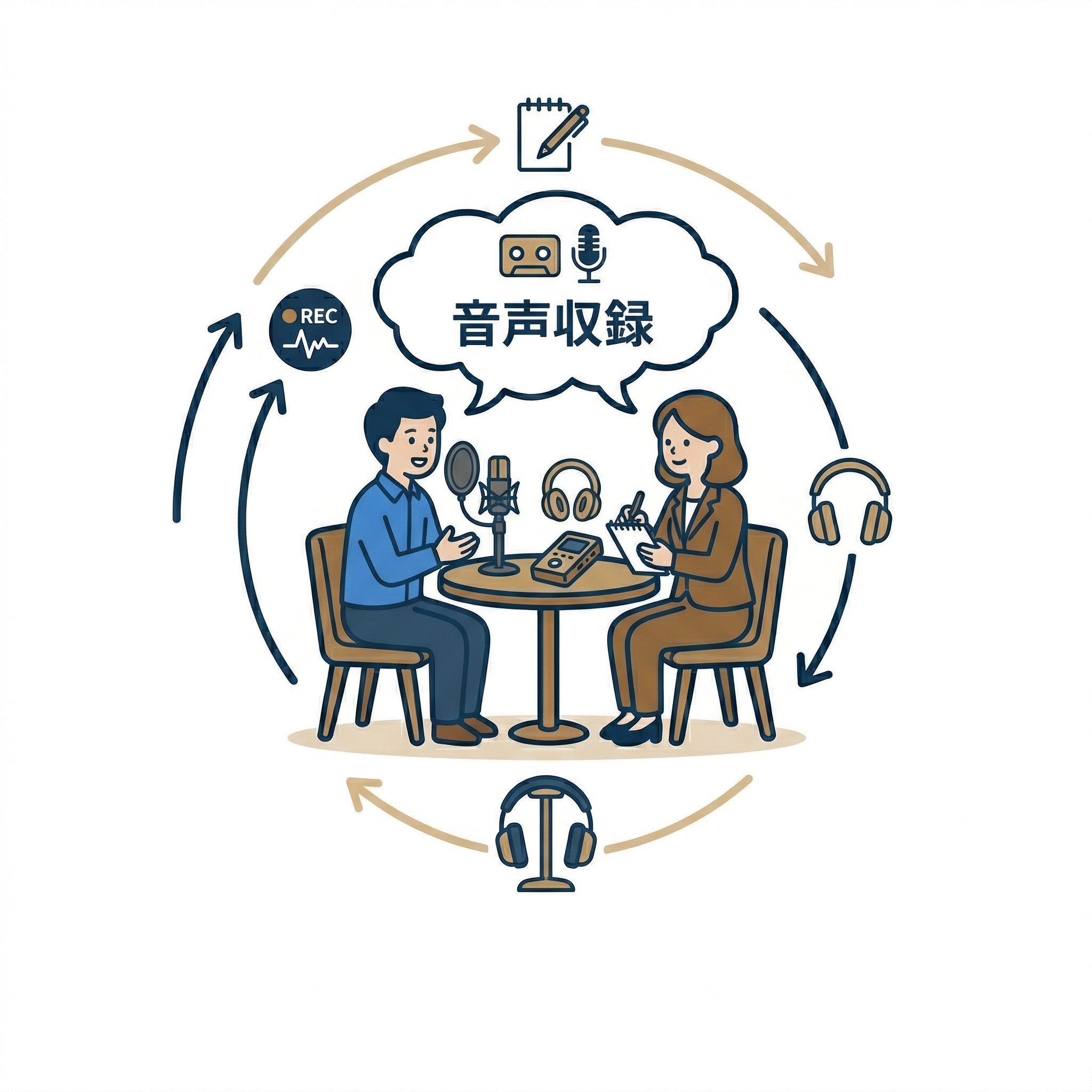 音声収録