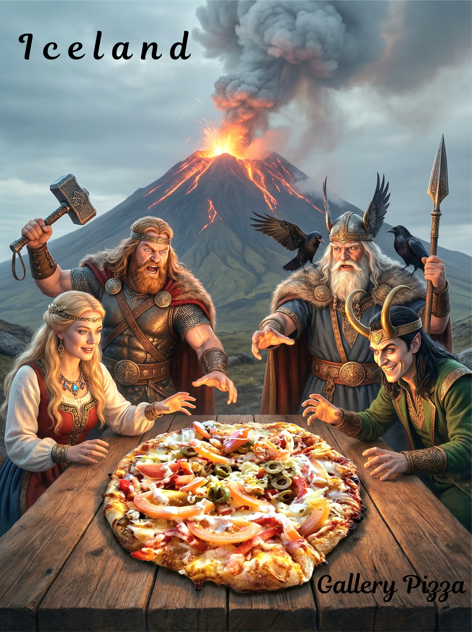 Gallery Pizza Landvegamót exterior