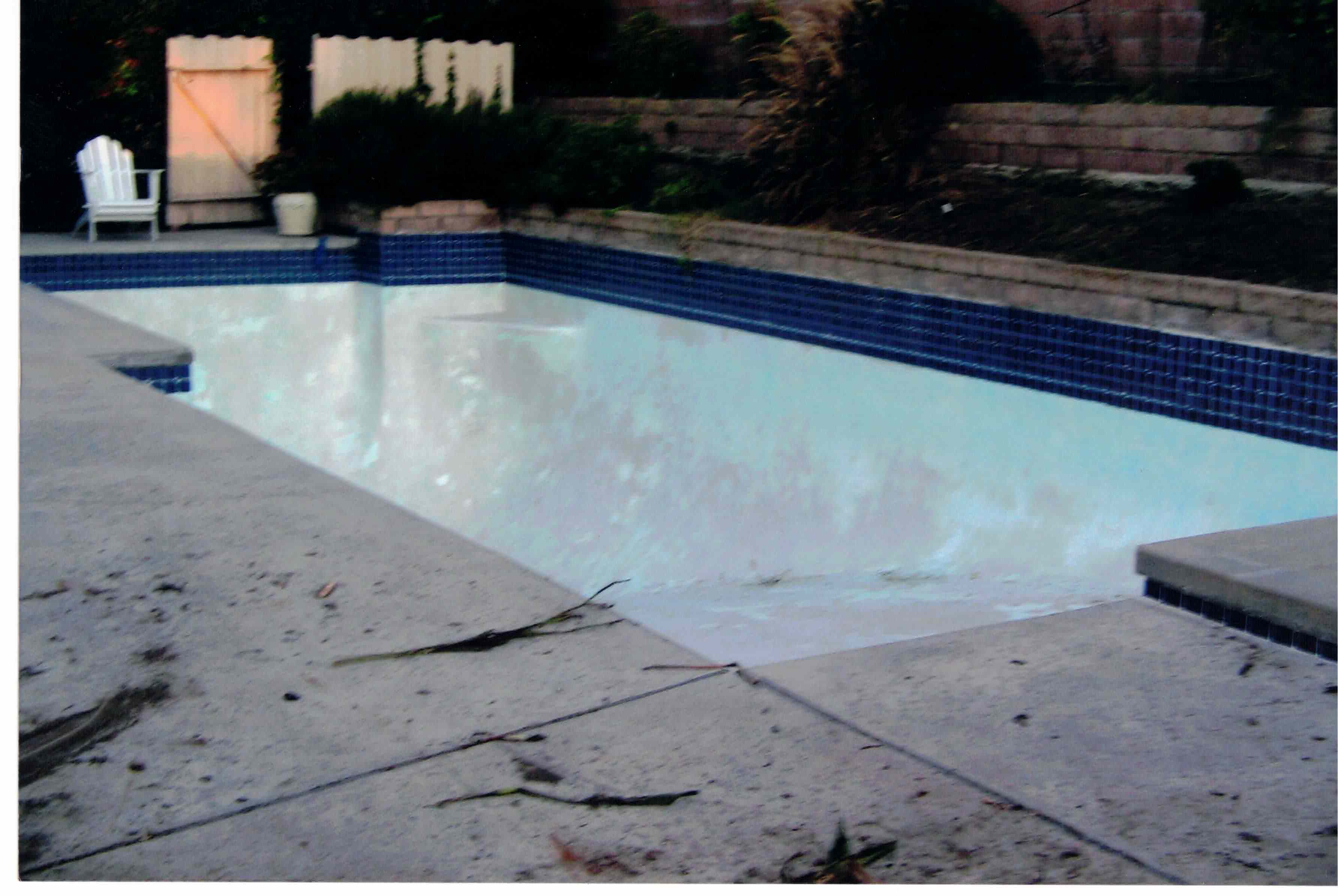 Santa Monica Poolside Transformation — Before