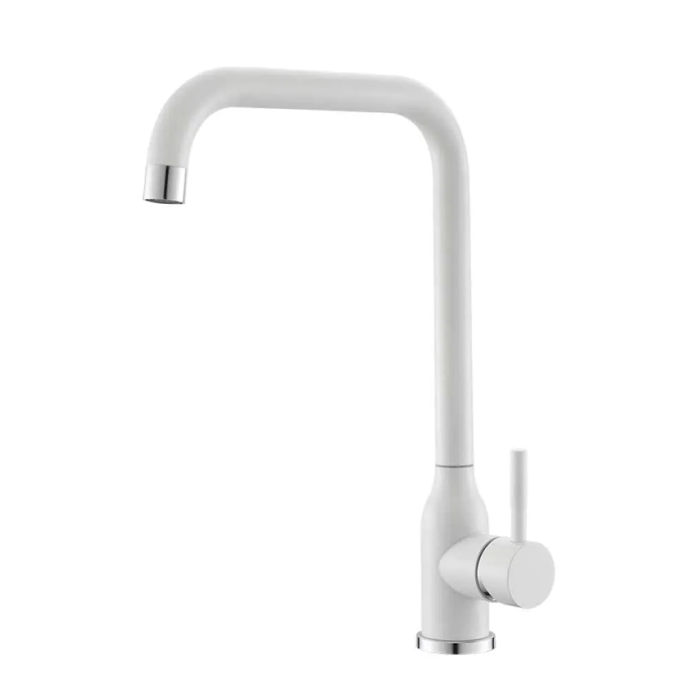 სამზარეულოს ონკანი White Chrome Kitchen Faucet — Clean Line — 1