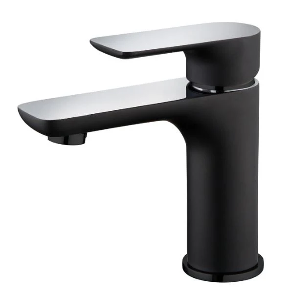 ნიჟარის ონკანი Smooth Black Basin Mixer — Flow Line