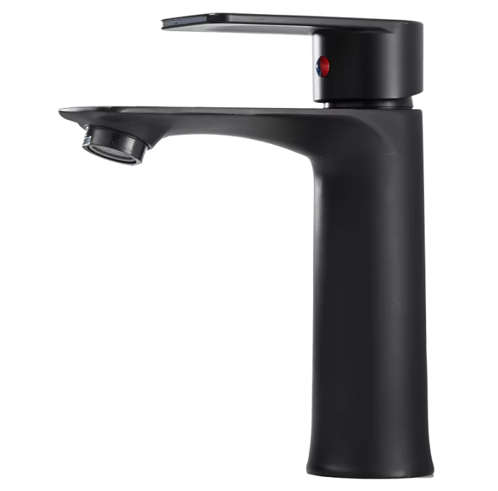 ნიჟარის ონკანი Matte Black Basin Mixer — Pure Line