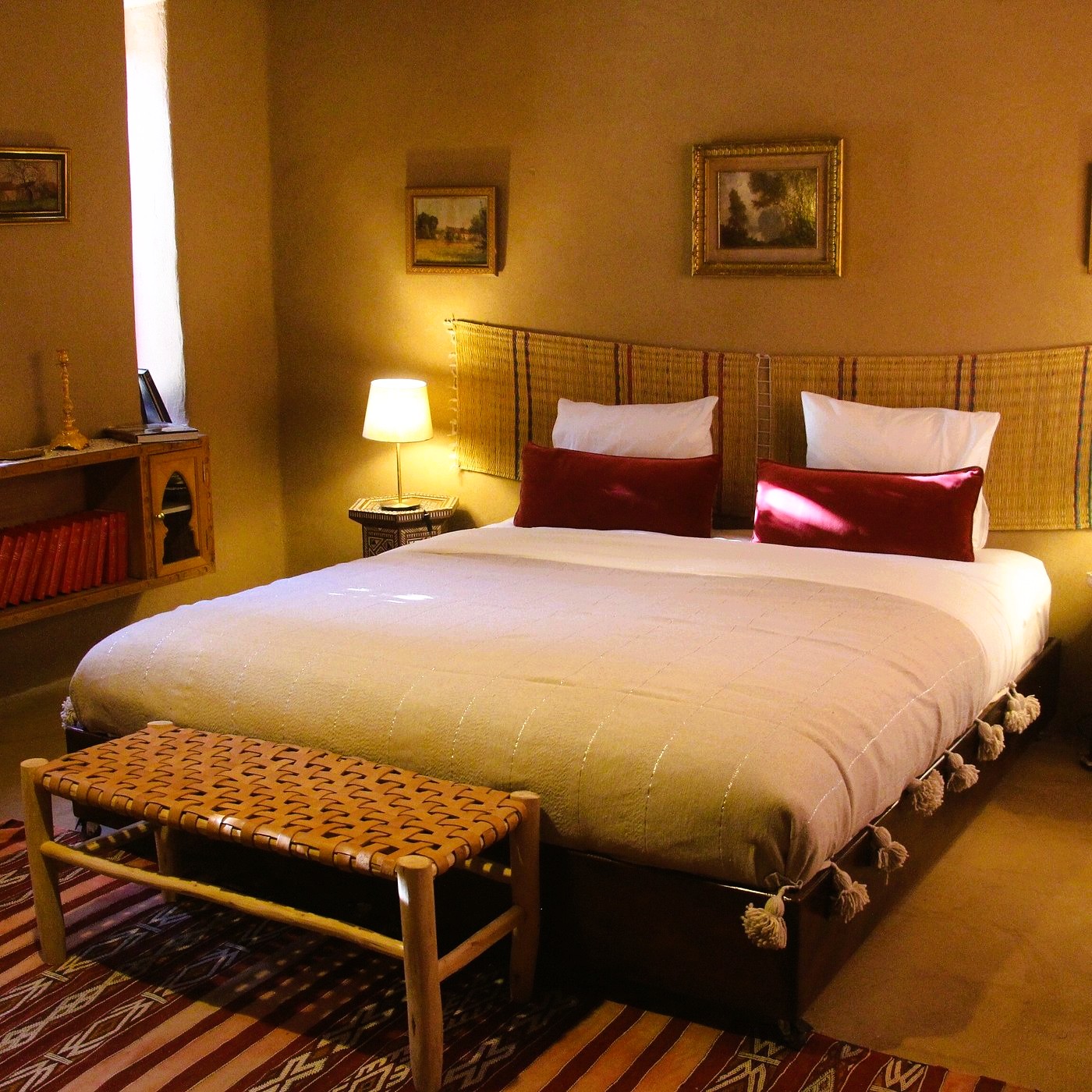 Chambre de Dar Tawarta, écolodge à Dakhla entre désert et océan