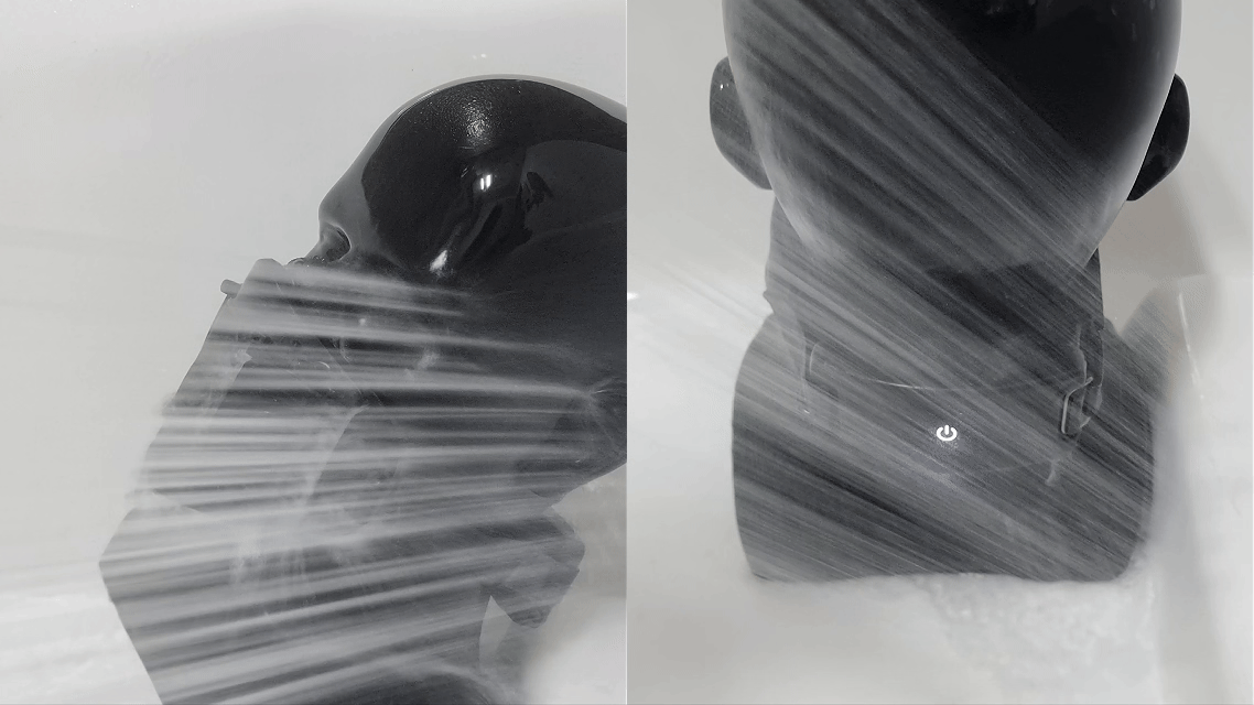 FANON washable face piece water test