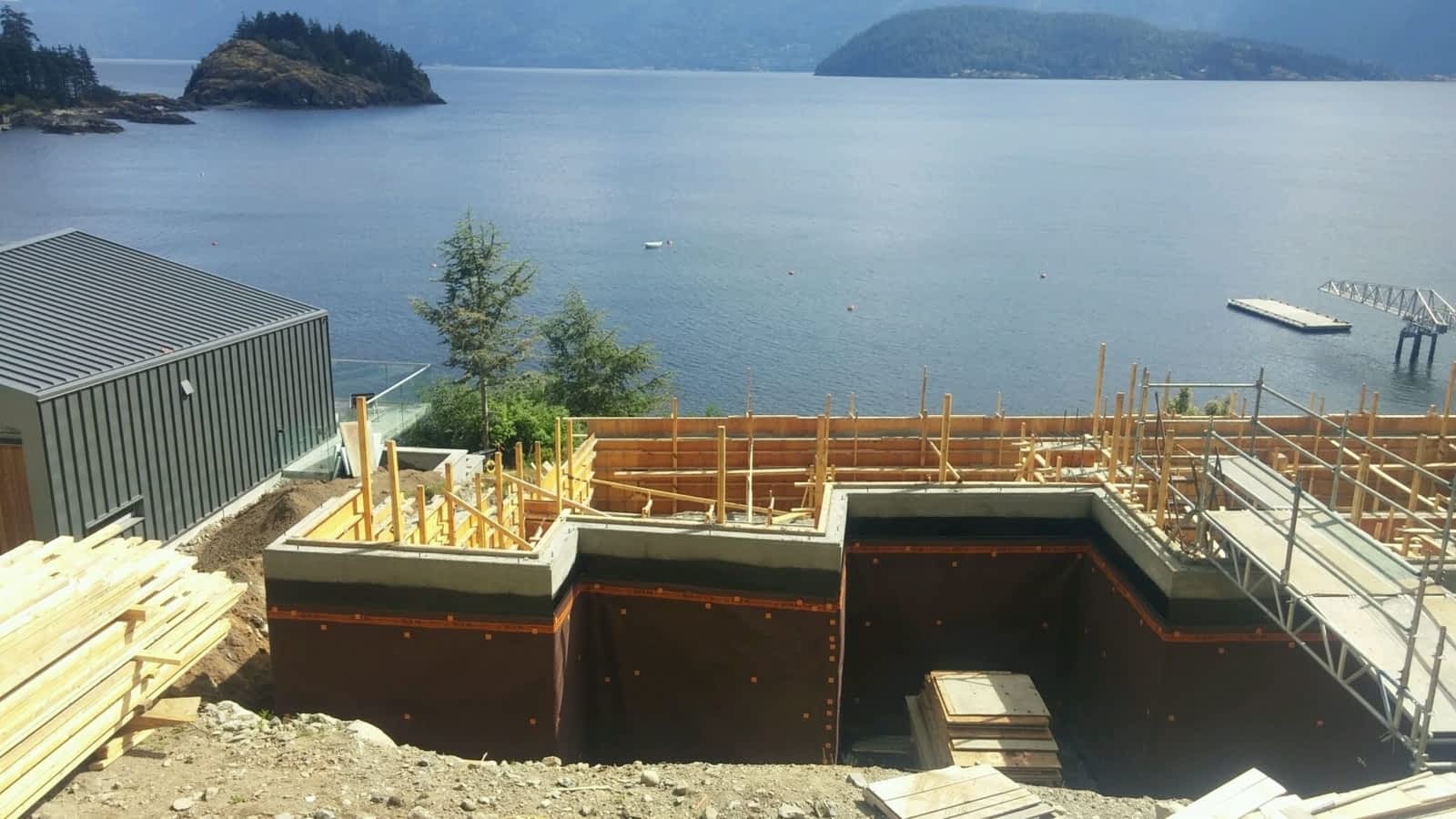 Waterproofing foundations BC