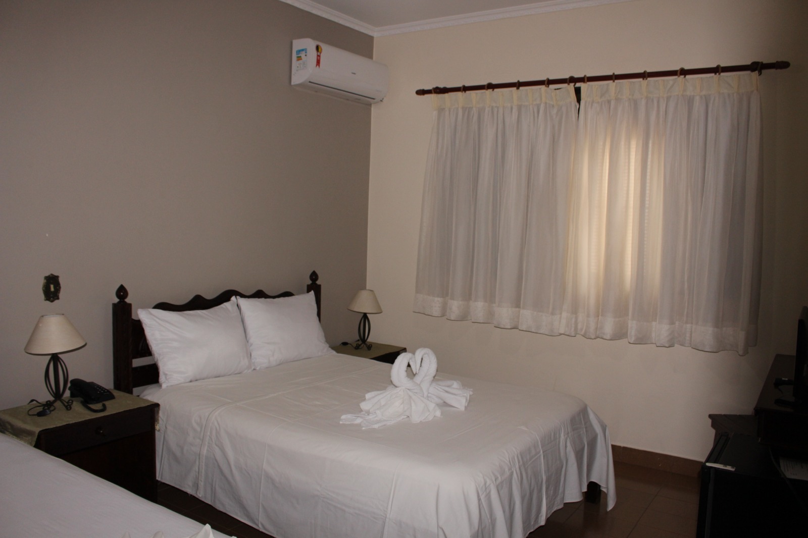 Quarto duplo — Hotel Gaby Palace