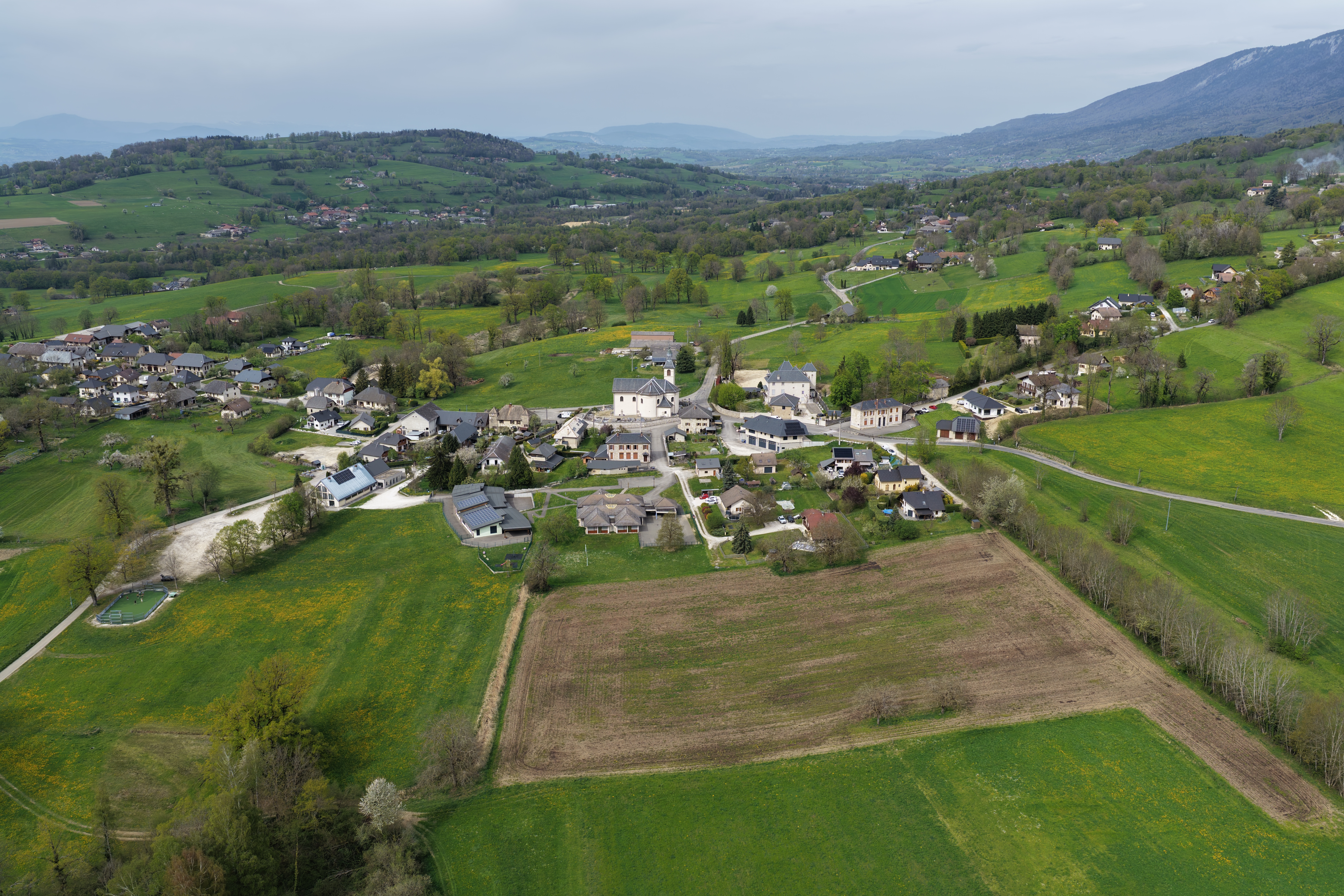 Vue Aérienne de Saint Offenge