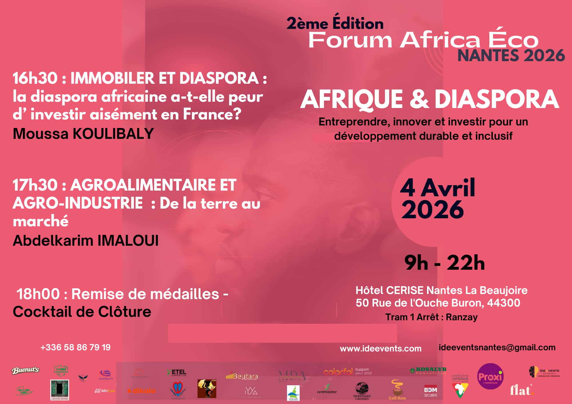 Forum Africa Eco Nantes - Diaspora africaine et opportunités d'affaires
