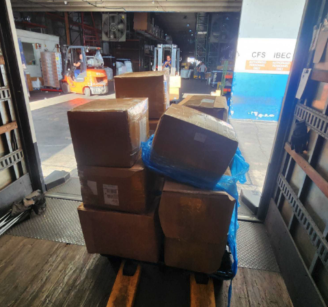 Transway bonded cargo Miami warehouse