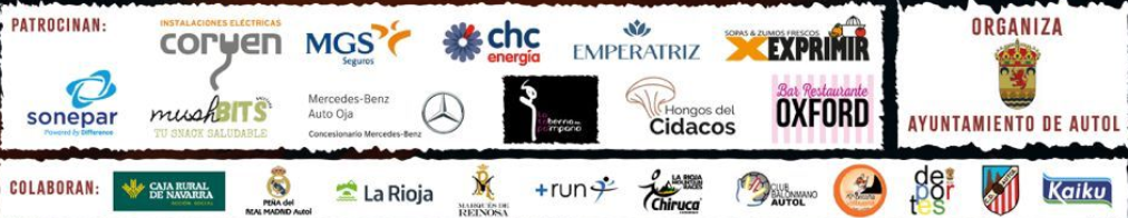 Patrocinadores y colaboradores del OGRO TRAIL 2026