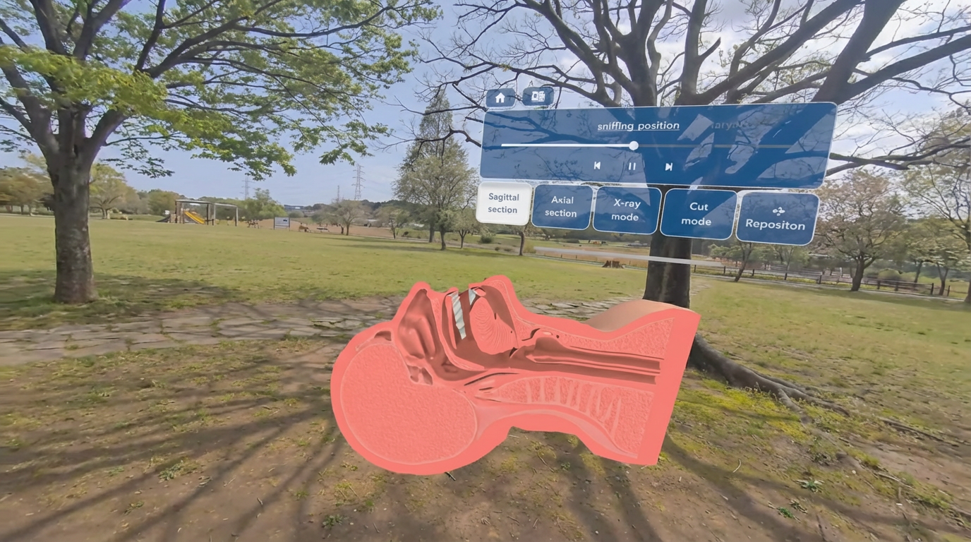 Endotracheal Intubation Training — Japanese university hospital | XR AI IoT project by Techno Brave Asia Bangkok