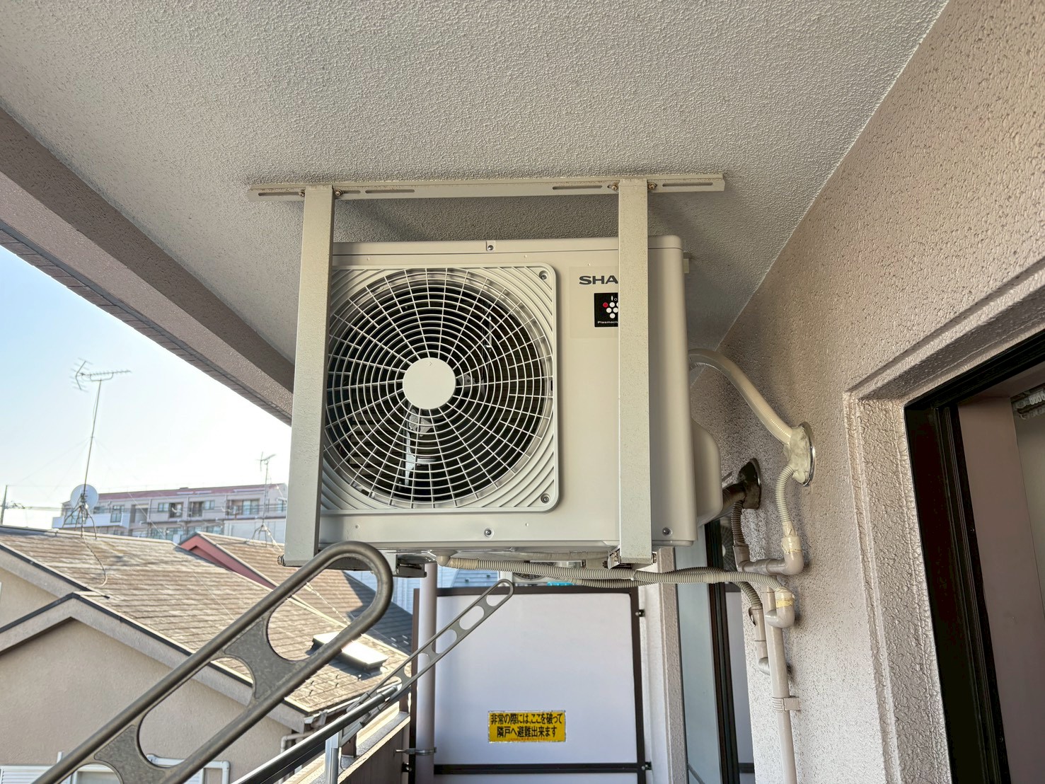 天井埋め込み型新設