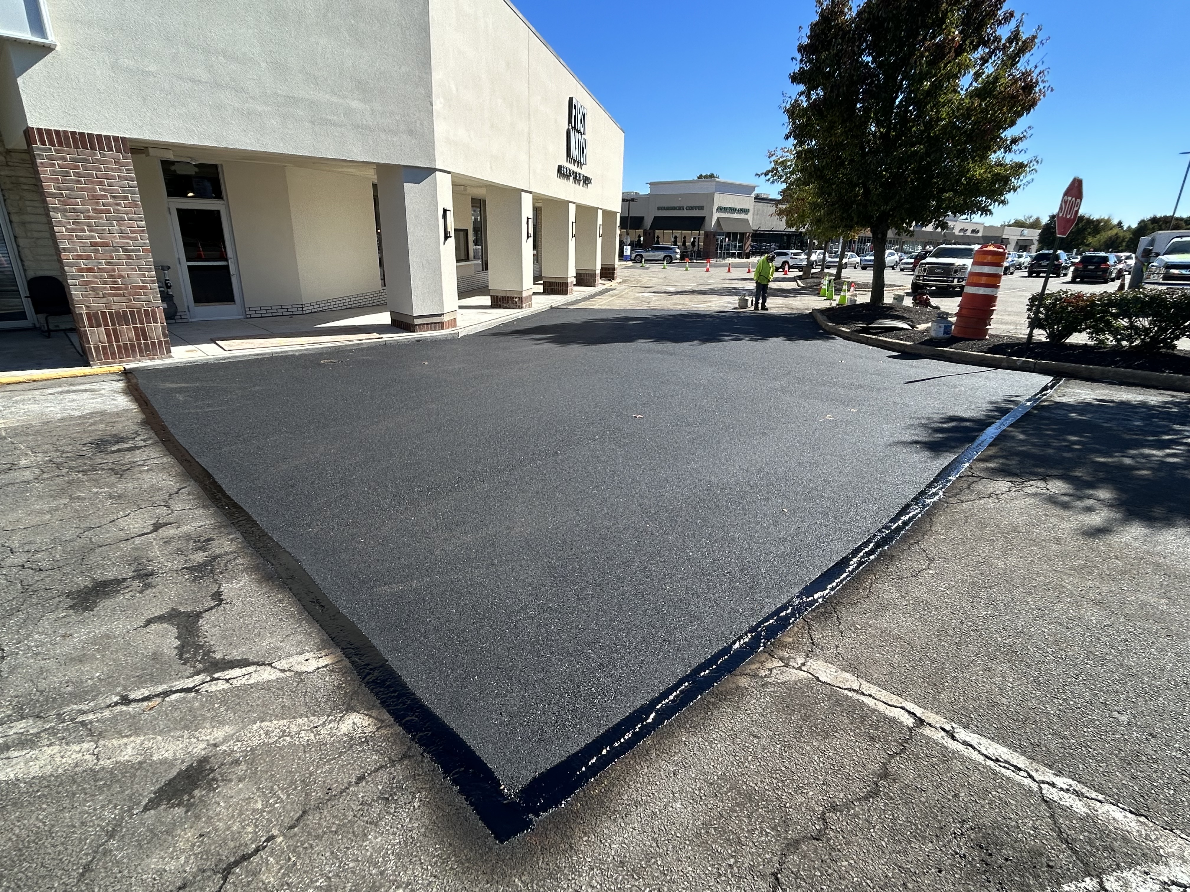 Silvestera Paving commercial asphalt paving operation in Pennsylvania