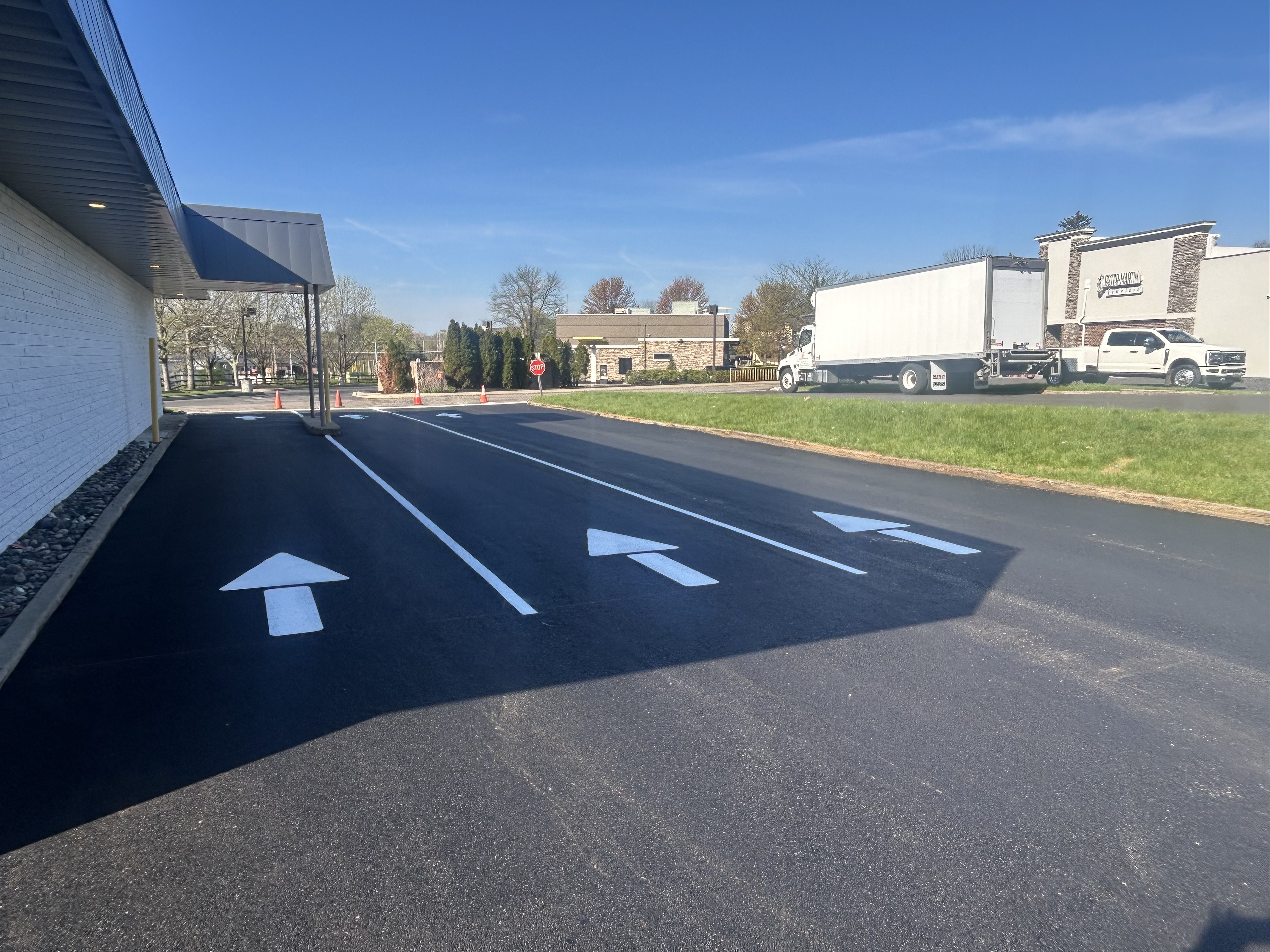 Suburban Driveway Paving & Curb Restoration