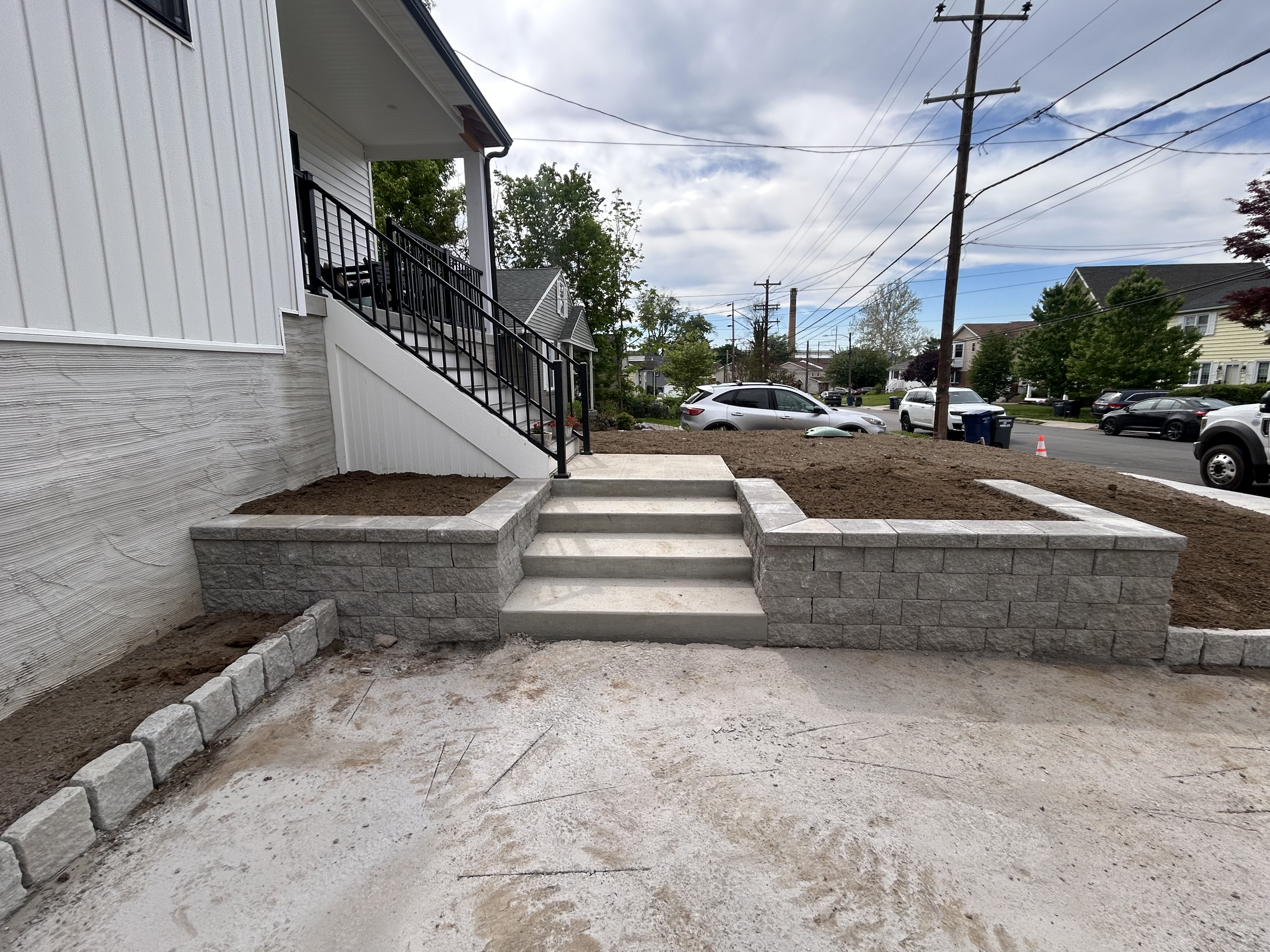 Silvestera Paving municipal roadway asphalt paving project in Pennsylvania