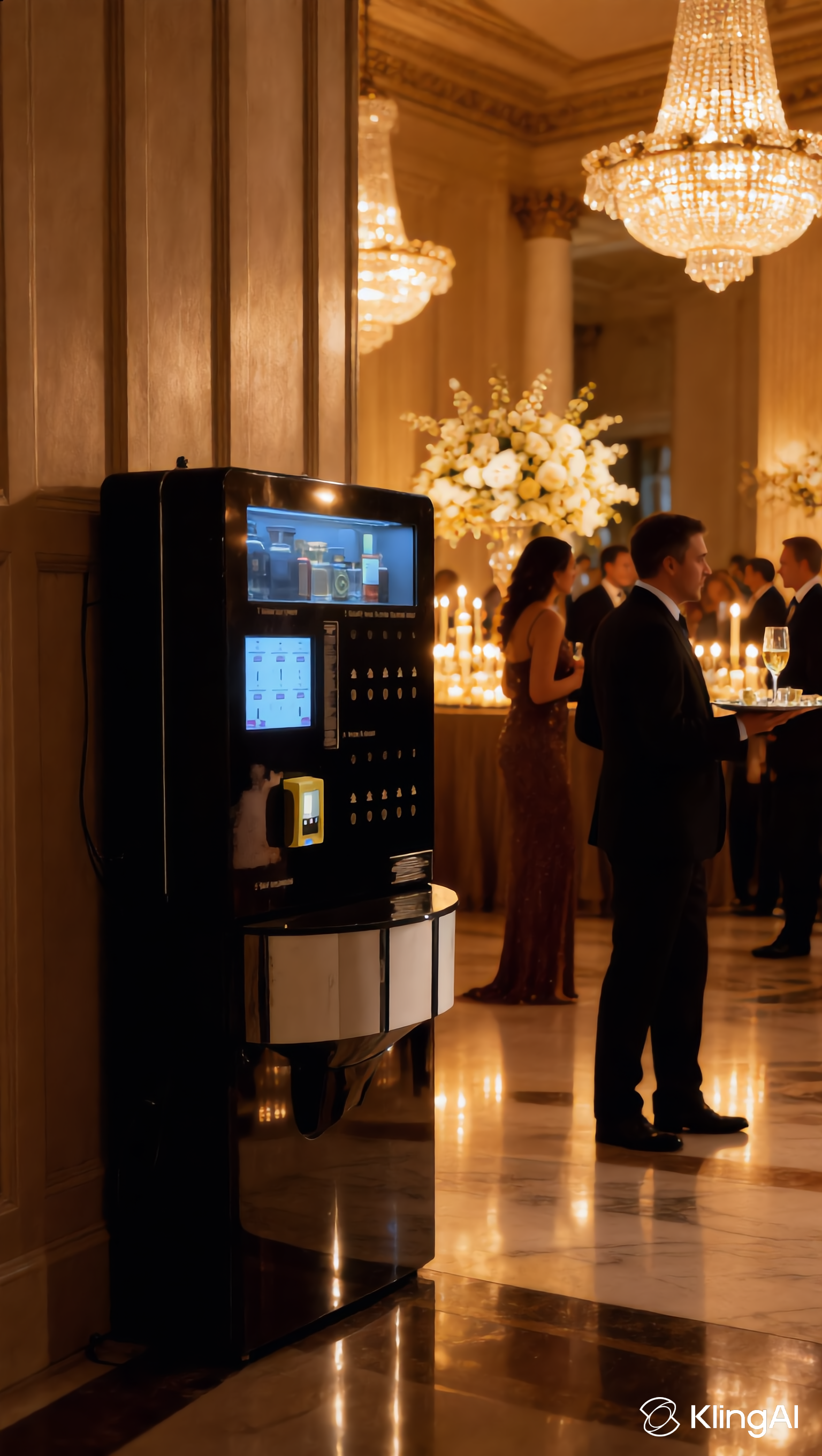 Automat ScentnGoo într-o locație premium din România