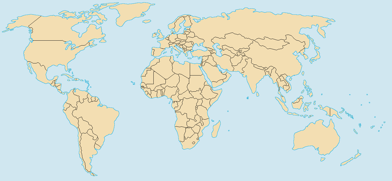 World map background