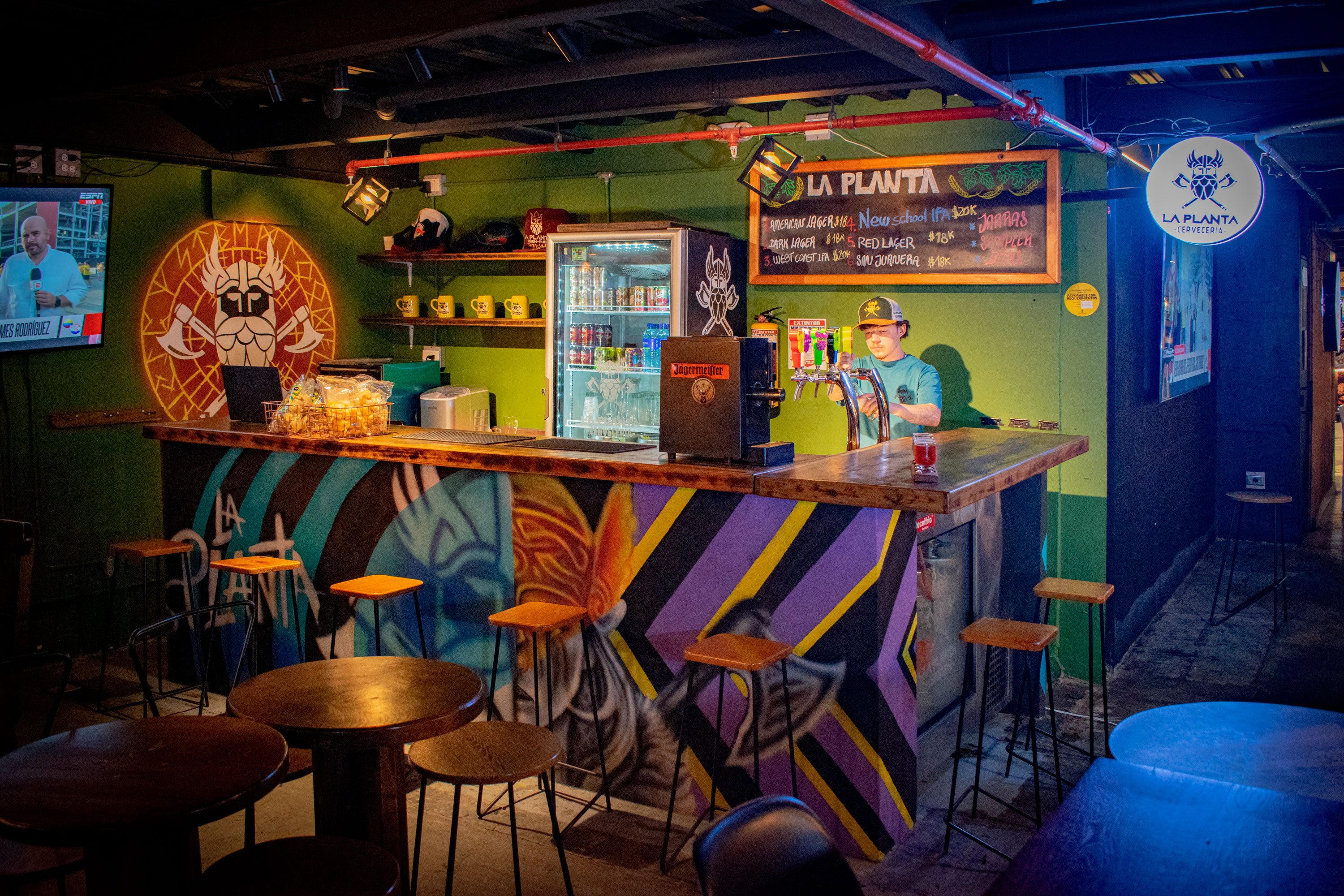 Cervecería La Planta fachada