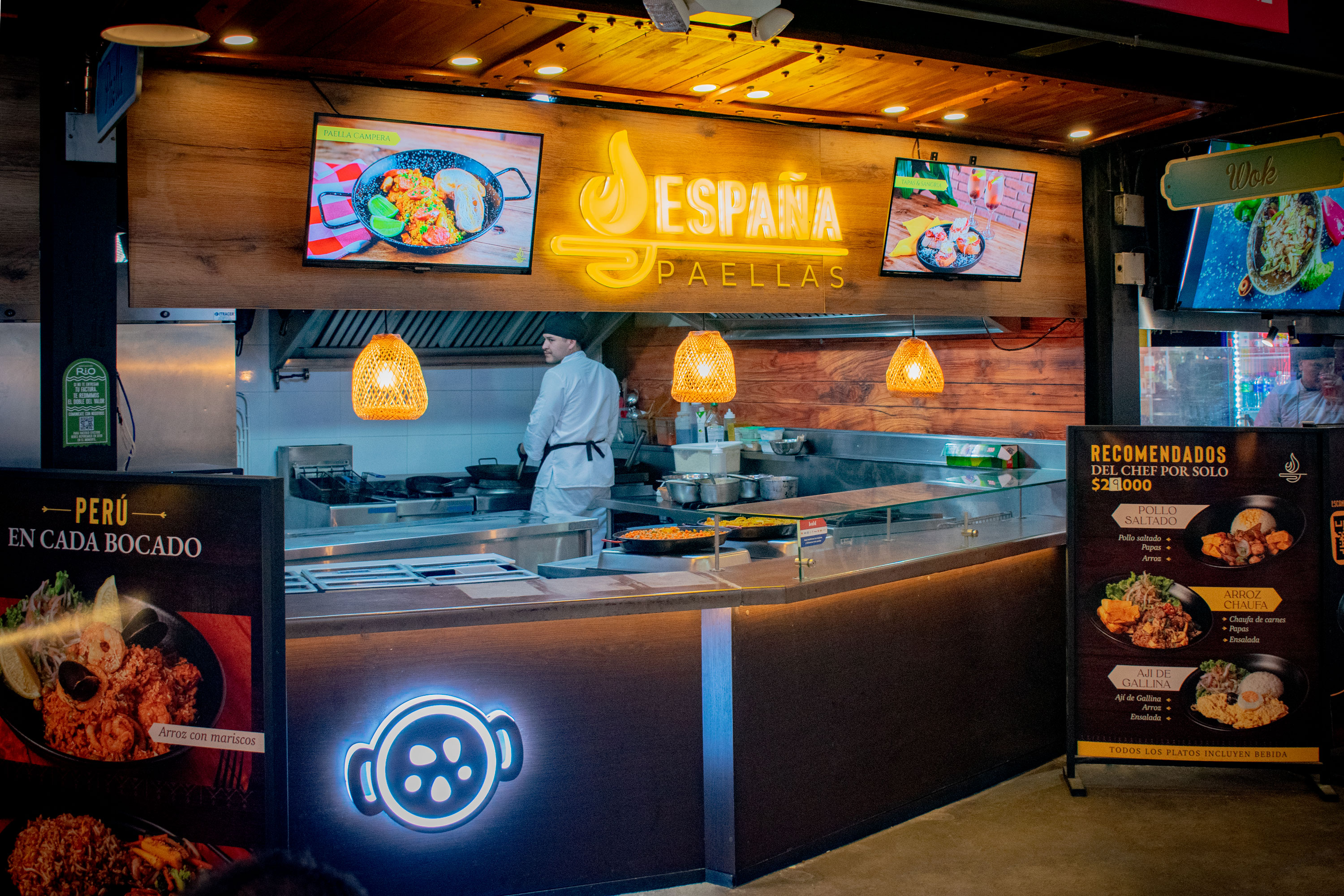 España - Cocina Española Mercado del Río Medellín