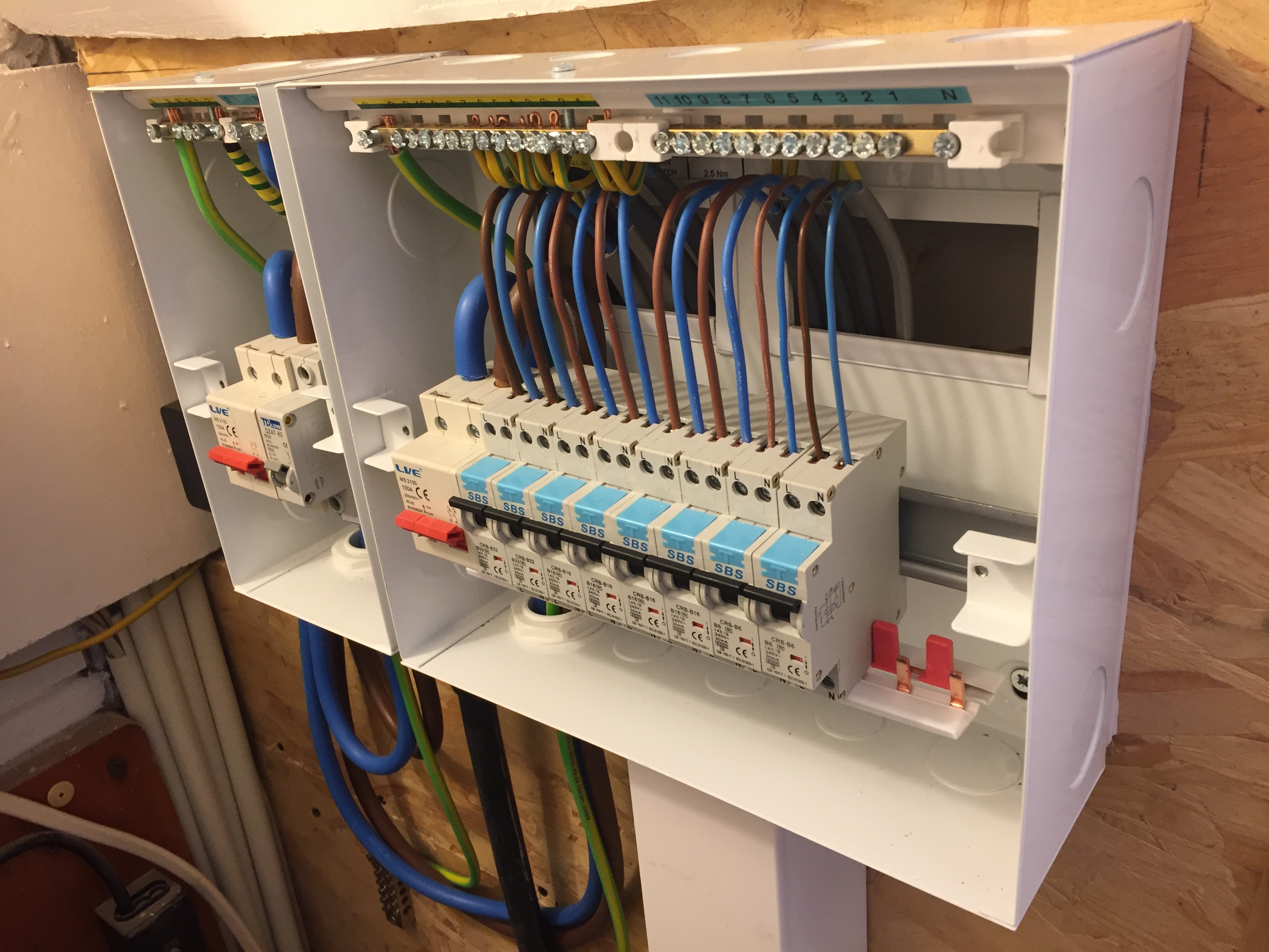 Professional fuse box upgrade Surrey electrician