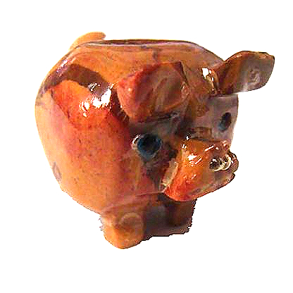 Peruvian Soapstone -  Lucky Pig