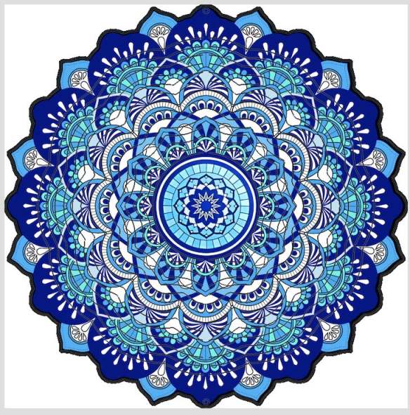 Mandala - Blues