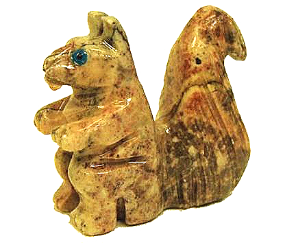 Peruvian Soapstone - Squirrel