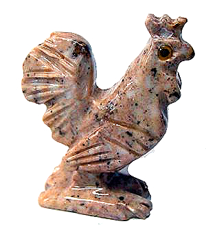 Peruvian Soapstone - Rooster