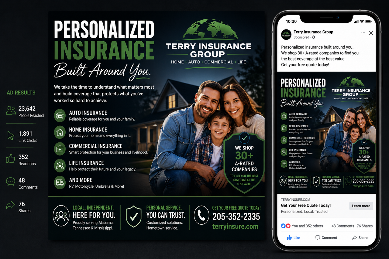 Digital Marketing & Advertising example 1
