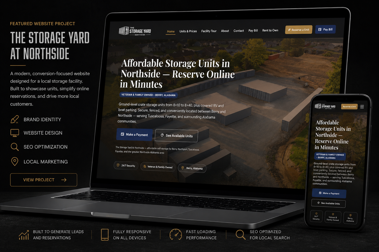 Website Design & Development example 2