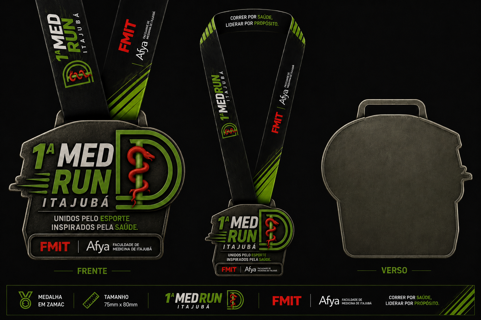 Medalha oficial MED RUN