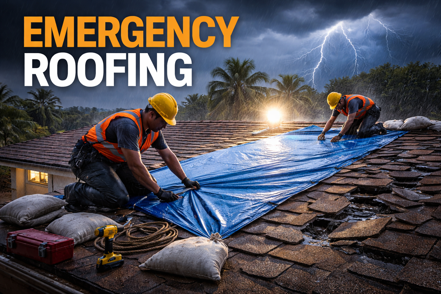Emergency Roofing in South Florida