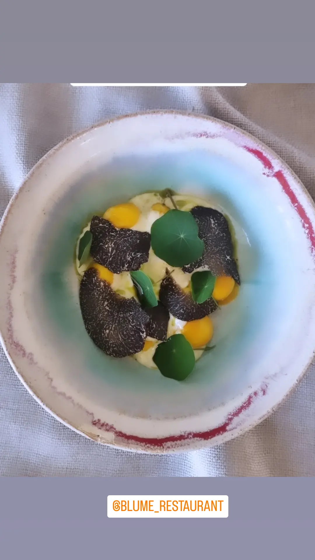 Beautifully plated catering food