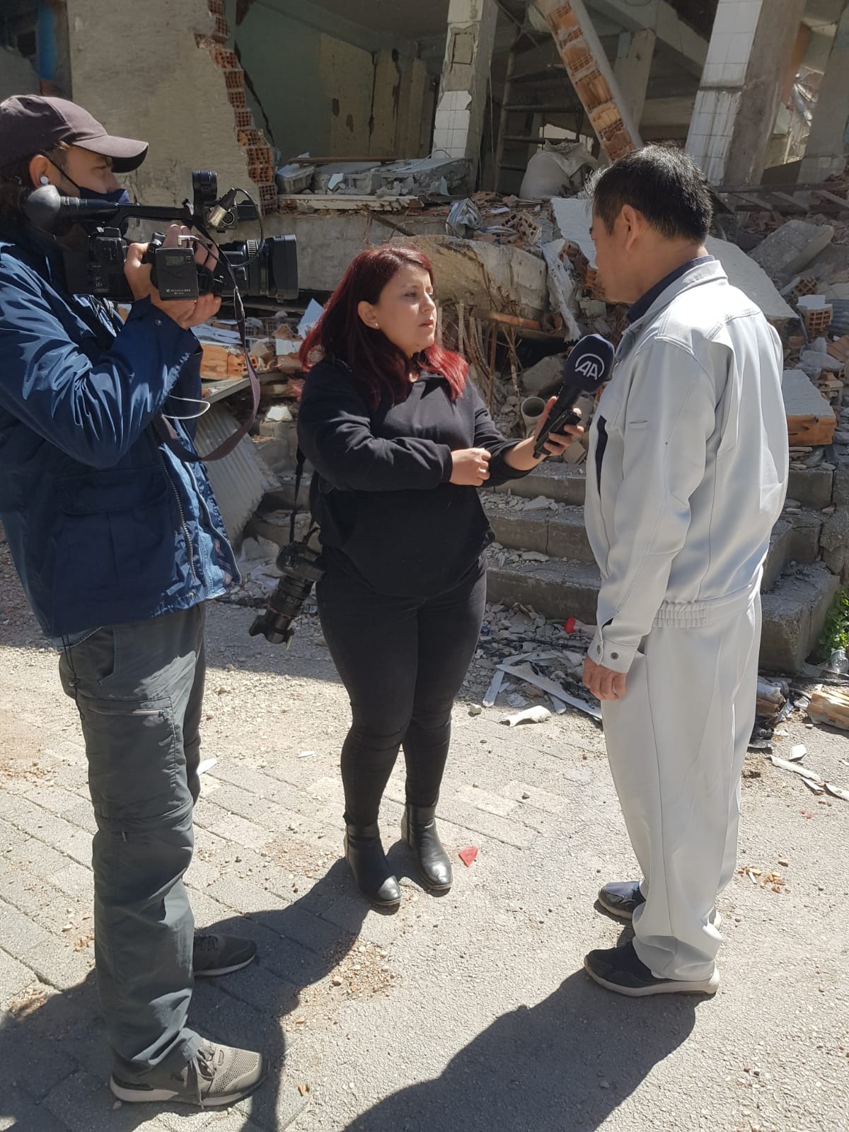 Afet bölgesinde güvenli yapı bilgilendirme toplantısı