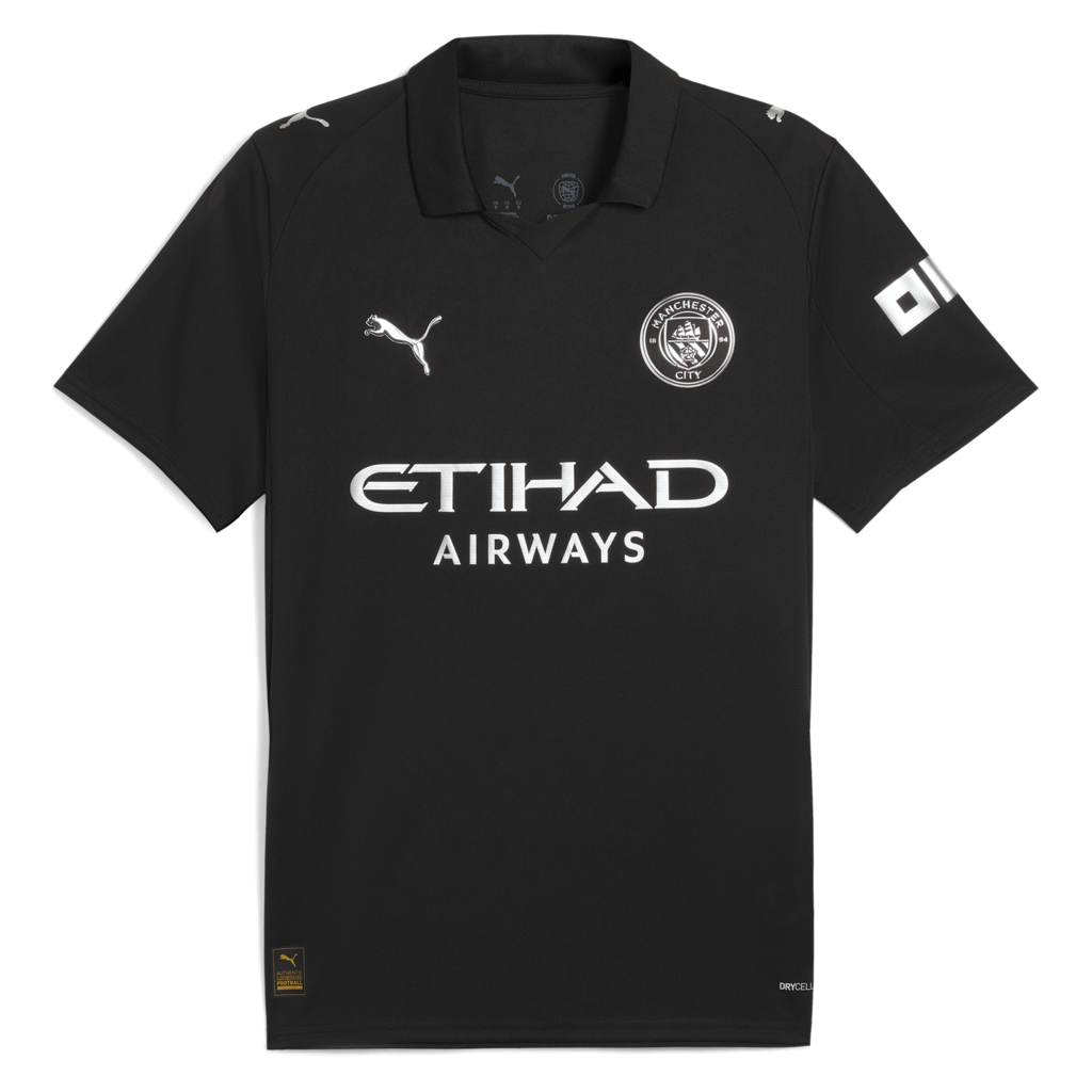 Camisa Manchester City II 25/26 - Torcedor Puma Masculina All Black