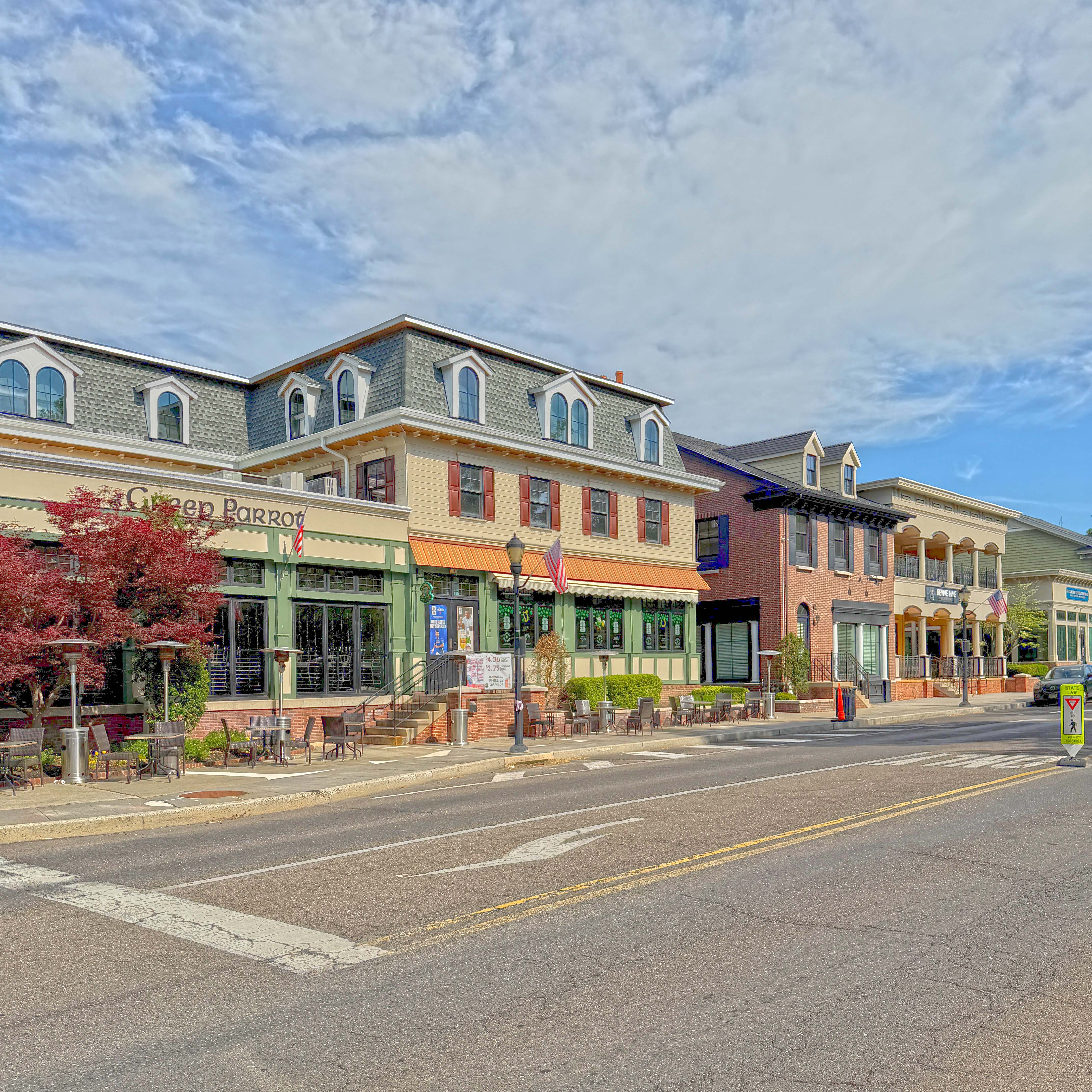 Newtown community in Bucks County, PA