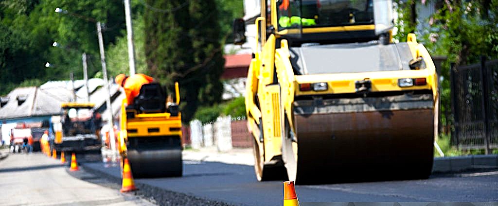 Road paving project completed by Unique Asphalt Paving in northern Massachusetts