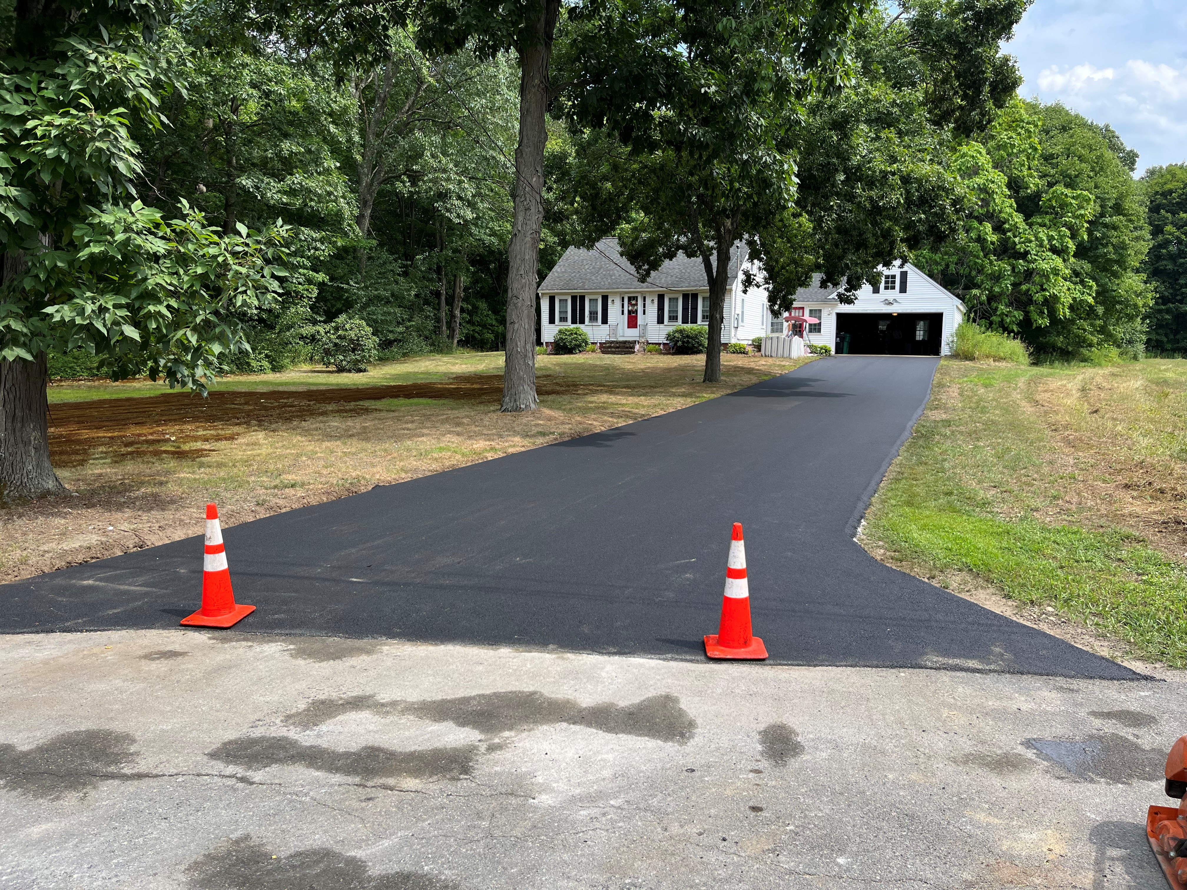 Asphalt paving service areas across Massachusetts and New Hampshire