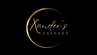 Chef Xander's exquisite dish presentation with artful plating and vibrant colors