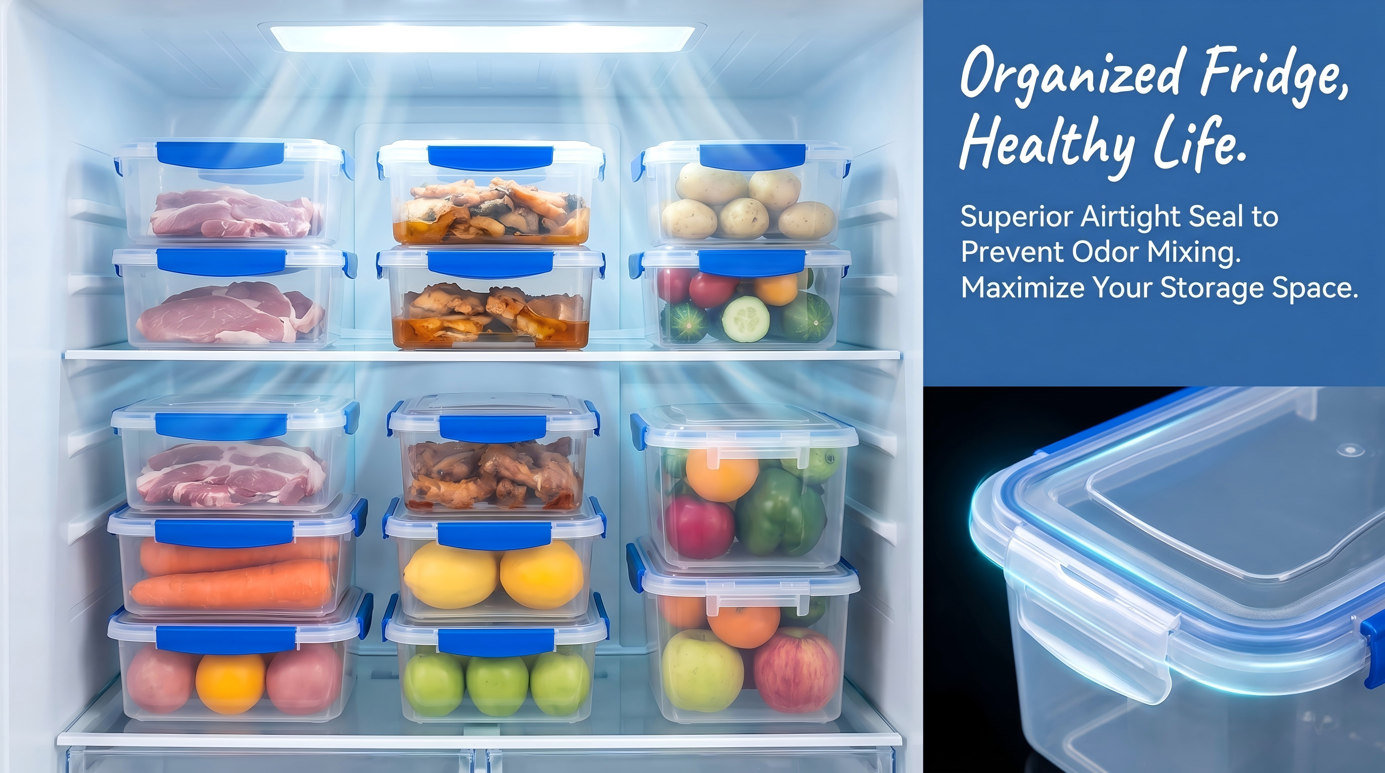 Food storage container Detail 3