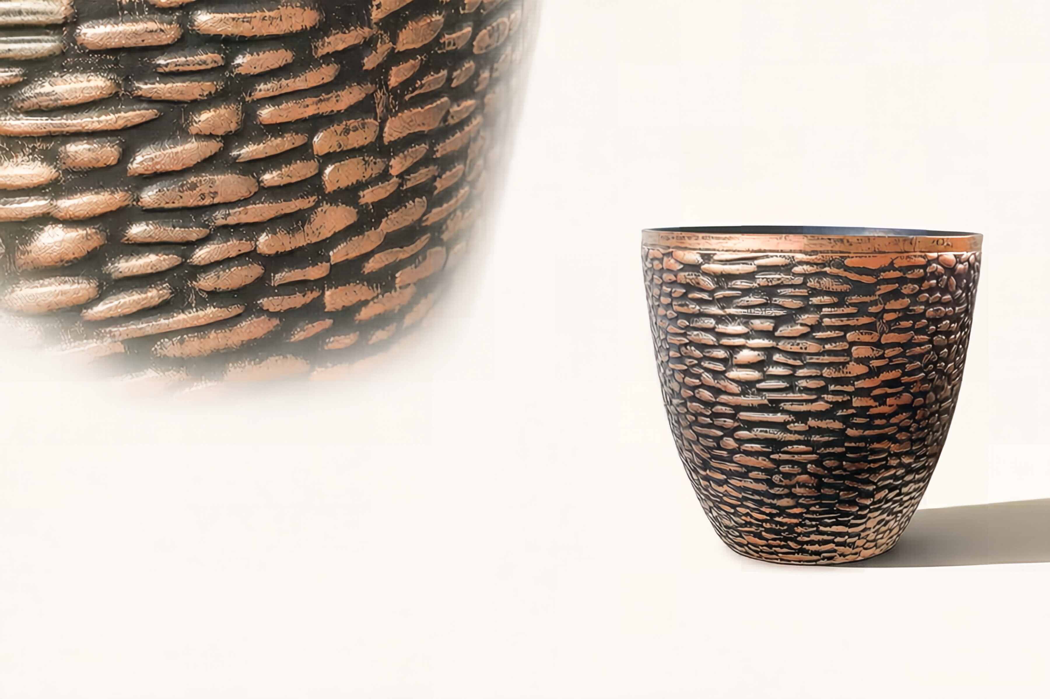 Vintage Pebble Planter