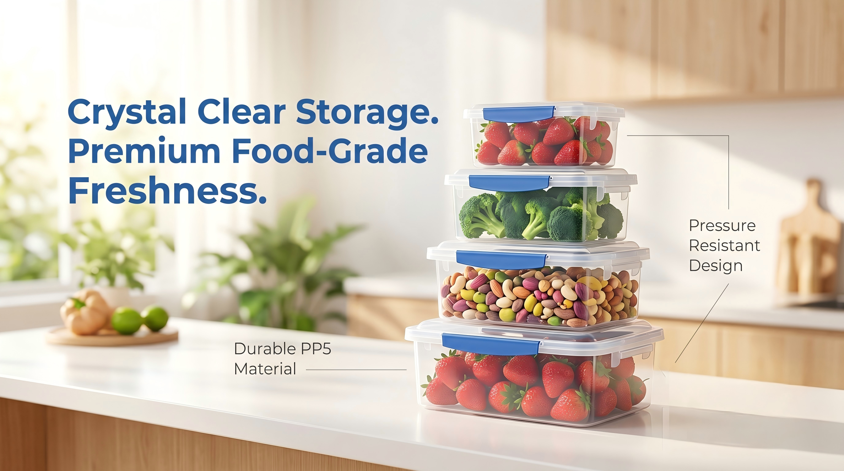Food storage container Detail 2