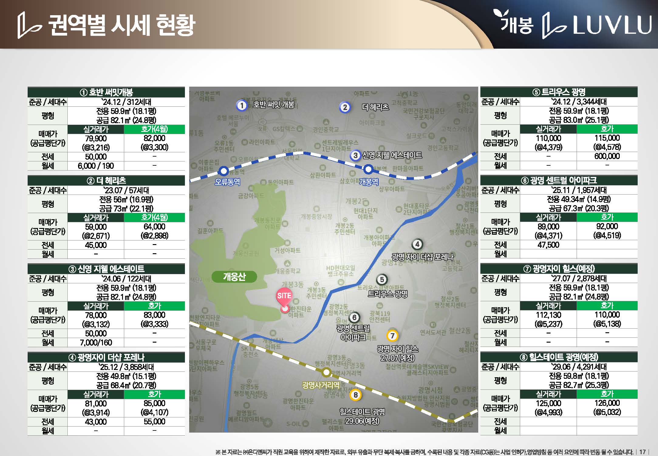 광명사거리역 개봉 루브루 안내자료 16