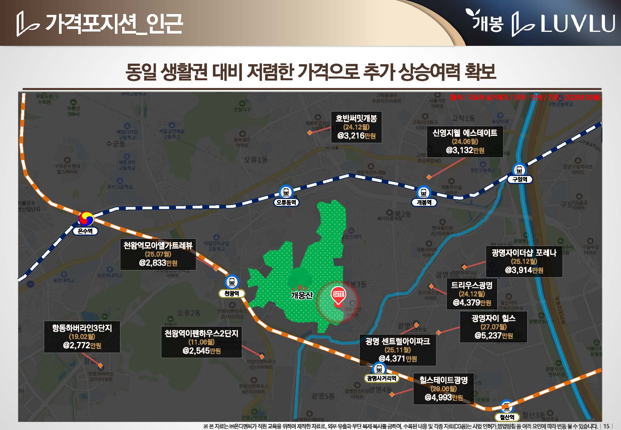 광명사거리역 개봉 루브루 안내자료 14