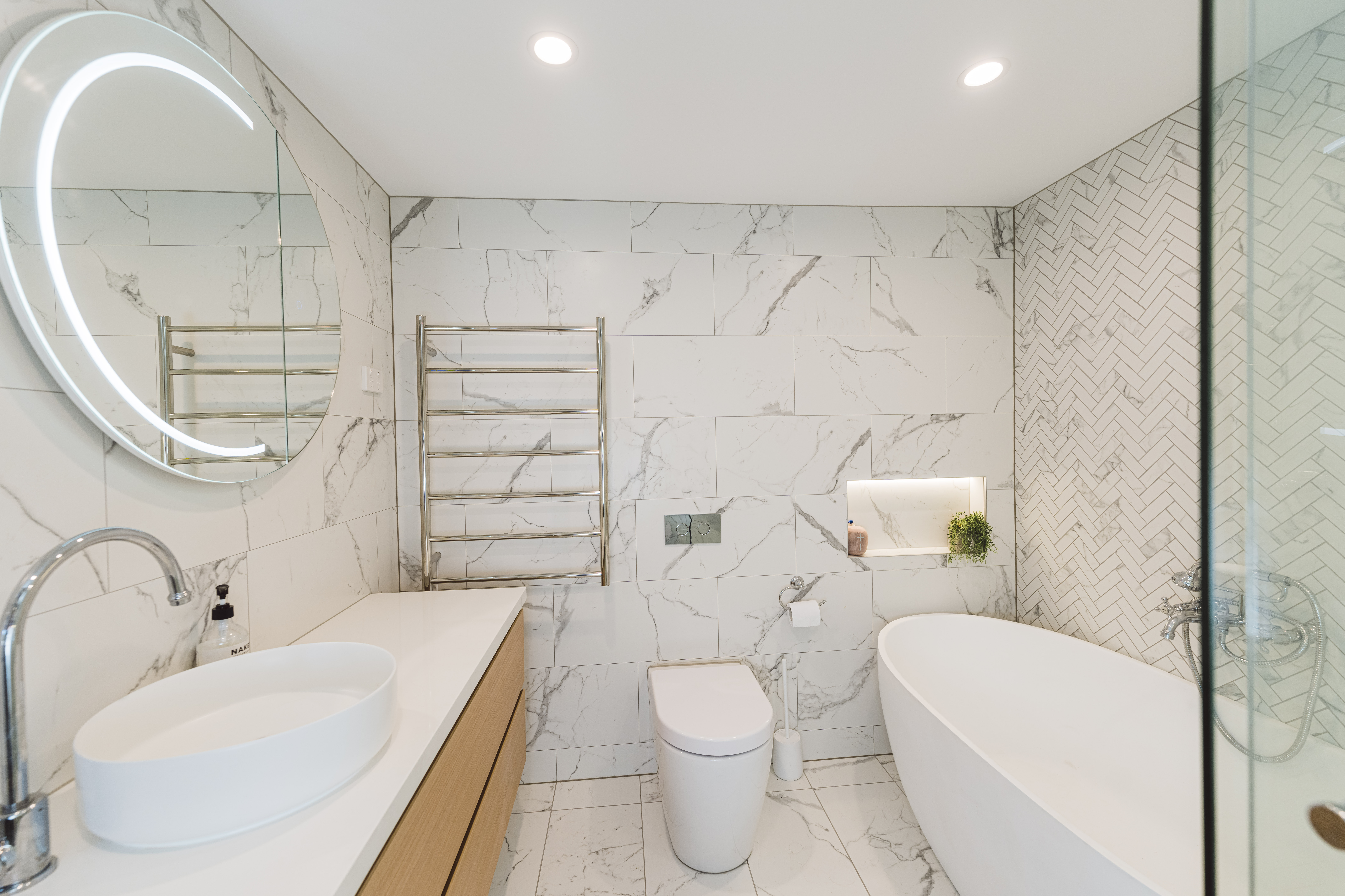 Bathroom renovation in Bondi by Adisy Projects — completed in 22 days