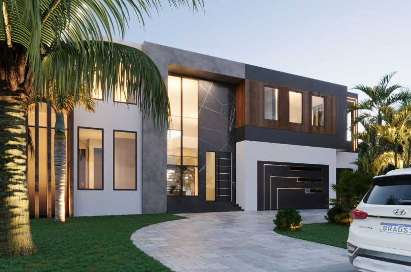 Lighthouse Point, FL — Fachada Vista 1
